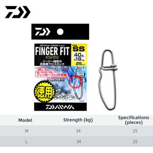 Daiwa | Quick Snap Strong Stainless Steel Connector Accessory