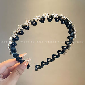 WENZHU | Korean Style Hair Styling Headband with Anti-Slip Wave Design