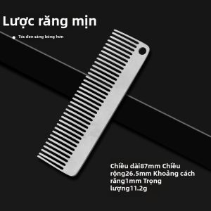 Cieuis | Lược Titan Nguyên Chất Kháng Khuẩn Chống Tĩnh Điện Massage Da Đầu