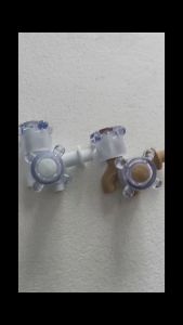 [ VIENA ] Kran Cabang Keran Air Double Keran Shower PVC Dolphin Dan Narita Kemudi