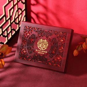 Marriage Certificate Box Get Certificate Registration Photo Commemorative Photo Frame Storage Box Girlfriends Gift New Couple Wedding Gift Chinese Valentines Day Festive