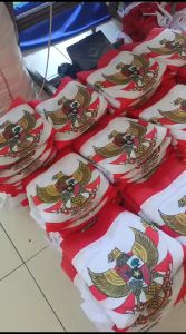 umbul umbul background garuda jadul 5 gelombang