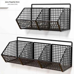 Jiaxun | Kitchen Wall-Mounted Spice Organizer Garlic and Ginger Storage Basket