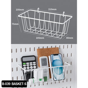 Giá Để Đồ Đa Năng Gắn Bảng Lỗ Không Cần Khoan Kèm Phụ Kiện Tự Lắp Ráp Dùng Cho Bàn Làm Việc Văn Phòng Phẩm Đồ Thủ Công Hoặc Treo Tường.