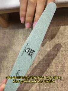 RS 1/5/10pcs Nail Buffer Files Strip 600/4000 Grit Sanding Polishing Grinding Manicure Shine Sponge Buffing Bars Nail Art Tools
