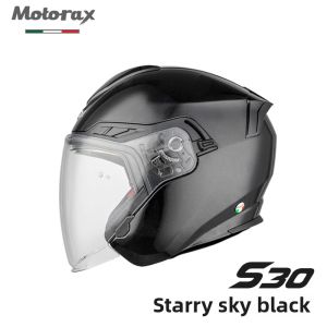 MOTORAX | Summer Double Lens Motorcycle Half Helmet