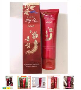 Sữa Rửa Mặt Sâm Đỏ My Gold Hàn Quốc