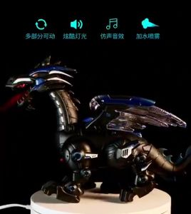 Mainan Anak Laki-Laki Robot Naga Dragon Breath Spray