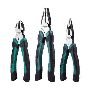 Bộ 3 chiếc kìm 8inch kềm TUOSEN thép CRV kiểu Đức( Điện Cắt Nhọn)