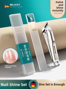 IMLUCKY | Polishing Nail File Brightening Manicure Tool