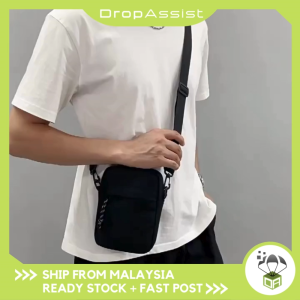 DROPASSIST 2111 Men Casual Lightweight Phone Crossbody Sling Bag Beg Silang Kecil Lelaki