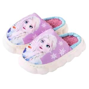Disney | Cute Cartoon Winter Warm Slip-Resistant Indoor and Outdoor Kids Cotton Slippers