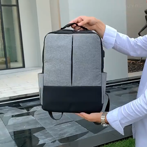 Tasbagshop 3pcs/set Laptop Bag Large Capacity Backpack Outdoor Travel With USB Charging