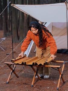 โต๊ะพับ แคมป์ปิ้ง สนามเดินป่า แบบพกพา อลูมิเนียม กลางแจ้ง ในร่ม ปิกนิก พกพาสดวก รับประกันคุณภาพ 10ปี