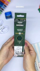 PARKO Pensil Pencil Kayu 2B (808 12PCS/SET) / Pensil Tulis Ujian Sekolah Pensil Gambar