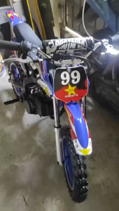 Racing Car Mini Kids With Gasoline Fuel Braised 49CC Motorcycle Fuel Petrol Road  And Gasoline Motorbike Motorcross