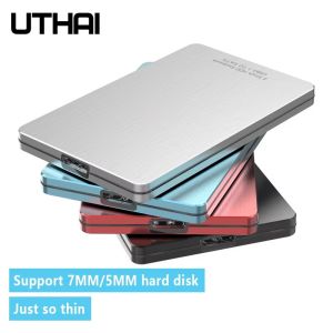 UTHAI G13 New Product Aluminum Alloy USB3.0 High Speed 7mm Mobile Hard Disk Enclosure 2.5 British SATA Hard Disk Enclosure