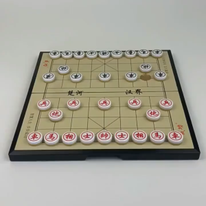 [SG STOCK]Chinese Chess with Portable Magnetic Foldable Chessboard Storage Box
