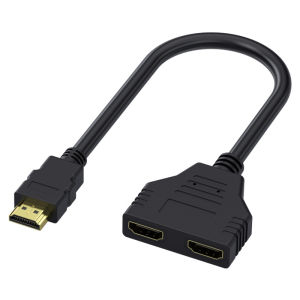 Hdmi Compatible Splitter Cable Video Switch Adapter Output Hub X Box Ps3 4 Dvd Hdtv Pc Laptop TV Hd 1080p 1 Input 2