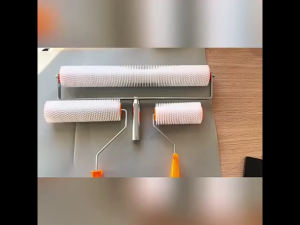 Paint Roller 9in Plastic Durability Spike Roller Self Levelling Epoxy Roller for Floor Painting