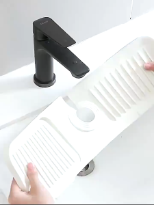 Thảm Silicone Lót Vòi Nước Bồn Rửa Chén Chống Nấm Mốc Bảo Vệ Cho Nhà Bếp Phòng Tắm