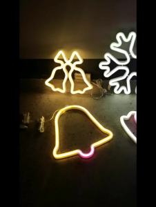 other | Reindeer Neon Sign LED Night Lights USB-Powered Battery Decorative Light for Bedroom Decor Wall ornaments Table Light