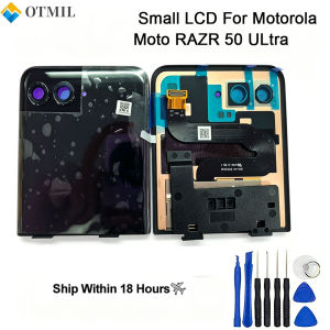 Small LCD For Motorola Moto RAZR 50 ULtra XT2451 XT2453 LCD Display Touch Screen Digitizer Assembly For Moto Razr 2024 Plus
