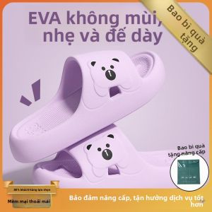 MONLEYTA | Dép đi trong nhà mùa hè 2025 Dép đi trong nhà EVA chống trượt đế dày cho nữ Dép đi trong nhà phong cách mới cho nữ
