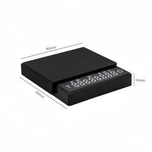 Cân Cà Phê Kỹ Thuật Số Mini USB Thông Minh Tấm Silicon Công Cụ Nhà Bếp Chuyên Nghiệp Để Đo Chính Xác Bột Và Nước