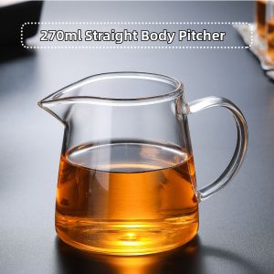 Defasilk | Thick Glass Tea Filter Set Heat Resistant Tea Server Tea Accessories