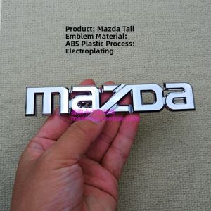 Mazda CX5 CX4 CX7 Tail Emblem Letter Sticker Car Decal Modification Suitable for Mazda Vehicle Badge Customizable Logo
