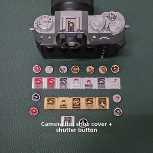 Metal Camera Hot Shoe Cover Hot Shoe Protector Fujifilm XS10 XM5 XE4 XT5 XT30II XH2S XA7 Camera Accessories Shutter Button