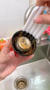 Bendable Cup Lid Brush Multifunctional Gap Cleaning Dust Removal