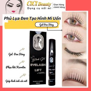 Tinh chất Gel Đen phủ lụa dành cho mi uốn_Tạo độ sắc nét sau uốn mi và Chụp hình sắc nét
