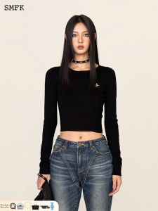 SMFK | Classic Pima Motif Long Sleeve Base Layer Shirt