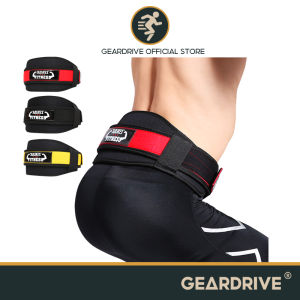 GEARDRIVE Weightlifting Lumbar Support Belt Adjustable Double Pressure for Bodybuilding/Powerlifting/Squats/Cross Training/Workout Adjustable