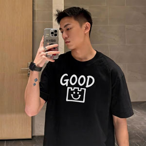 Loose Cotton American Street Style T-Shirt