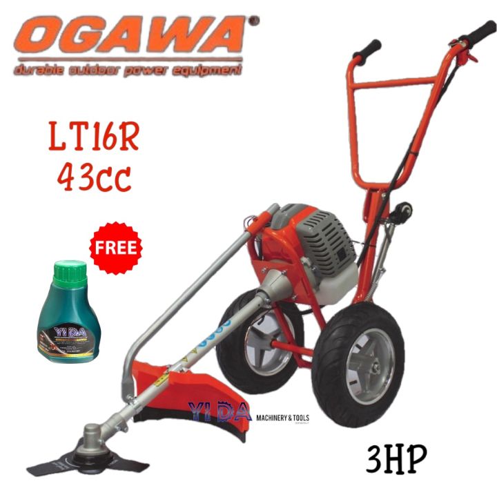 Ogawa LT20N 51.7c / LT16R 43cc Lawn Mower Brush Cutter Mesin Rumput ...