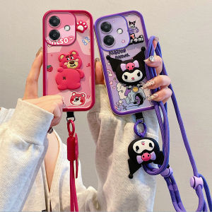 Casing Honor400 Honor 400 Pro Honor400Pro 5G Phone Case New Design Cute Cartoon 3D Kuromi Kirby Patrick Bear Lens Protection Silicone Soft Cover with Lanyard 2025