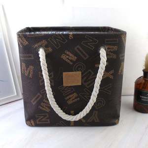 Large Capacity Bath Basket Handheld Elevated Bathing Laundry Bag for Traveling Student Shower Storage Organizer PU Material