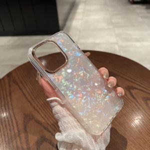 เคสโทรศัพท์หลากสีลายแฟนตาซีเคสโทรศัพท์กันกระแทกแบบแข็งโปร่งใสสำหรับ iPhone 15 14 Pro Max Plus 13 12 11 Pro Max