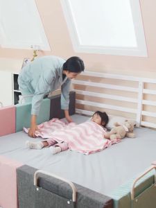 Anti-Fall Baby Soft Cushion Safety Bed Guardrail/Pagar Pembatas Katil Bayi/IN MALAYSIA