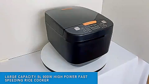 Electric rice cooker intelligent 5L large capacity electric rice cooker reservation timing non stick electric pot cake cooking rice pot