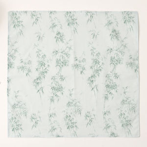 Ladies Pure Cotton Handkerchief Vintage Thin Printed Flower Sweat Absorbing Square Scarf Souvenir Gift