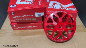 M.POWER CLUTCH BELL W/GROOVE (CLICK 125i 150i / MIO I125 / MIO SPORTY / MIO MX125 / Gy6 / AEROX / NMAX / SKYDRIVE CARB / BEAT Fi / BURGMAN STREET / PCX160)REGROOVE BELL