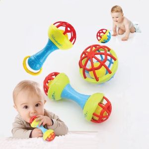 Baby Rattle Toys Double-Headed Baby Soft Rubber Balls The Babys Grasp Training