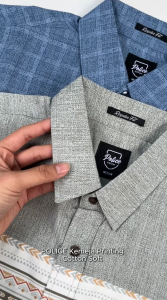 POLICE Kemeja Printing Cotton Soft Regular Fit Pria
