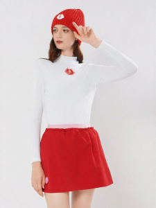 CASTELBAJAC GOLF | Warm Fashionable Close-Fitting Stand-Collar Long-Sleeve T-Shirt
