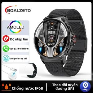 Đồng Hồ Thông Minh Ultra HD 185 Inch Có GPS Cuộc Gọi Bluetooth Pin 710mAh Theo Dõi Sức Khỏe Thể Dục Cho iOS Đồng Hồ Thông Minh Thể Thao Android