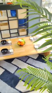 KENZZO : โต๊ะรับประทานอาหาร โต๊ะ โต๊ะไม้ โต๊ะสไตล์ญีปุ่น โต๊ะ โต๊ะไม้แท้ทั้งแผ่น (Japanese Solid Wood Dining Table)